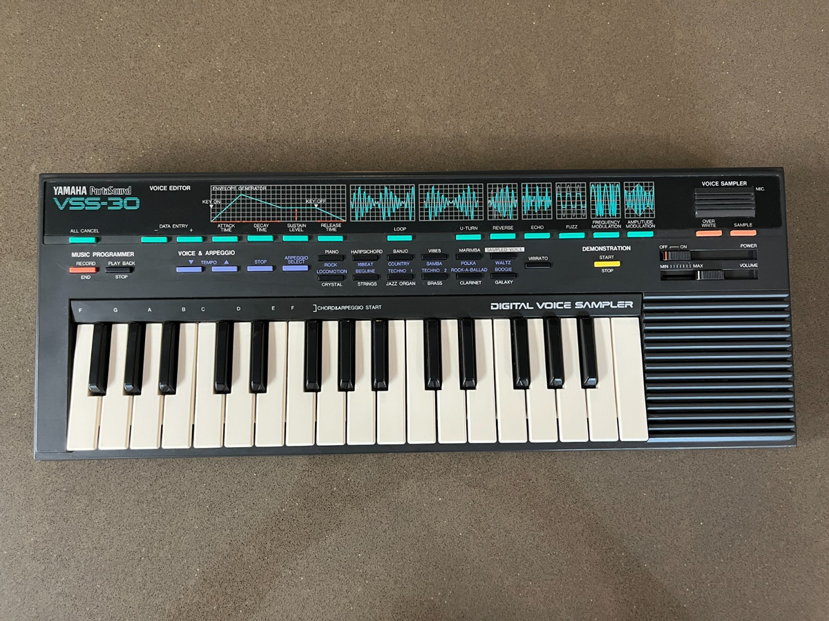 Yamaha VSS-30 Keyboard - Black for sale online | eBay