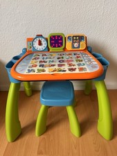 Lern und Spieltisch Kindercomputer Mit Sitzhocker Vtech