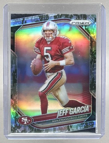 2025 Panini Prizm Football Forest Camo Jeff Garcia #267