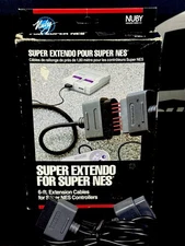 NUBY Super Extendo SNES Extension 6' Controller Cable Vintage Super Nintendo