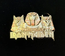 Iron Maiden - Powerslave LMTD 25 Licensed Belt Buckle & EXC Embroidered OS Patch