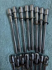 Lot of 8 Vintage 70s Premier Snare Drum or Mounted Tom Lug Tension Rods 2 7/8”