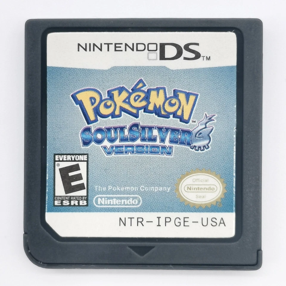 Game Card SoulSilver US Version For Nintendo NDS 2DS 3DS US SHIPPING