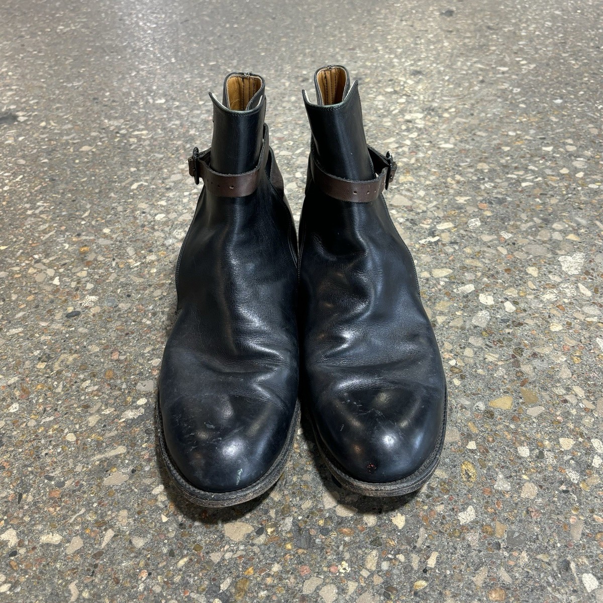 ジョッパーブーツ dehner´s omaha.nebr Vintage Dehner Omaha, NE Custom Boots Jodhpur Men's Size 10