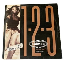 The Chimes 1-2-3 (Raw Mix) Maxi Single Vinyl 45 RPM 12" R&B Soul