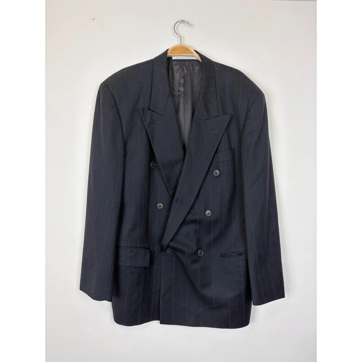 Double-Breasted Striped Suits for Men for sale | eBay