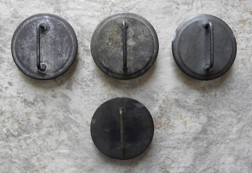 4 Old Original, Horse Bridle Rosettes, Horse Shoe-Bridle, Letters A-N-Y - Picture 3 of 3