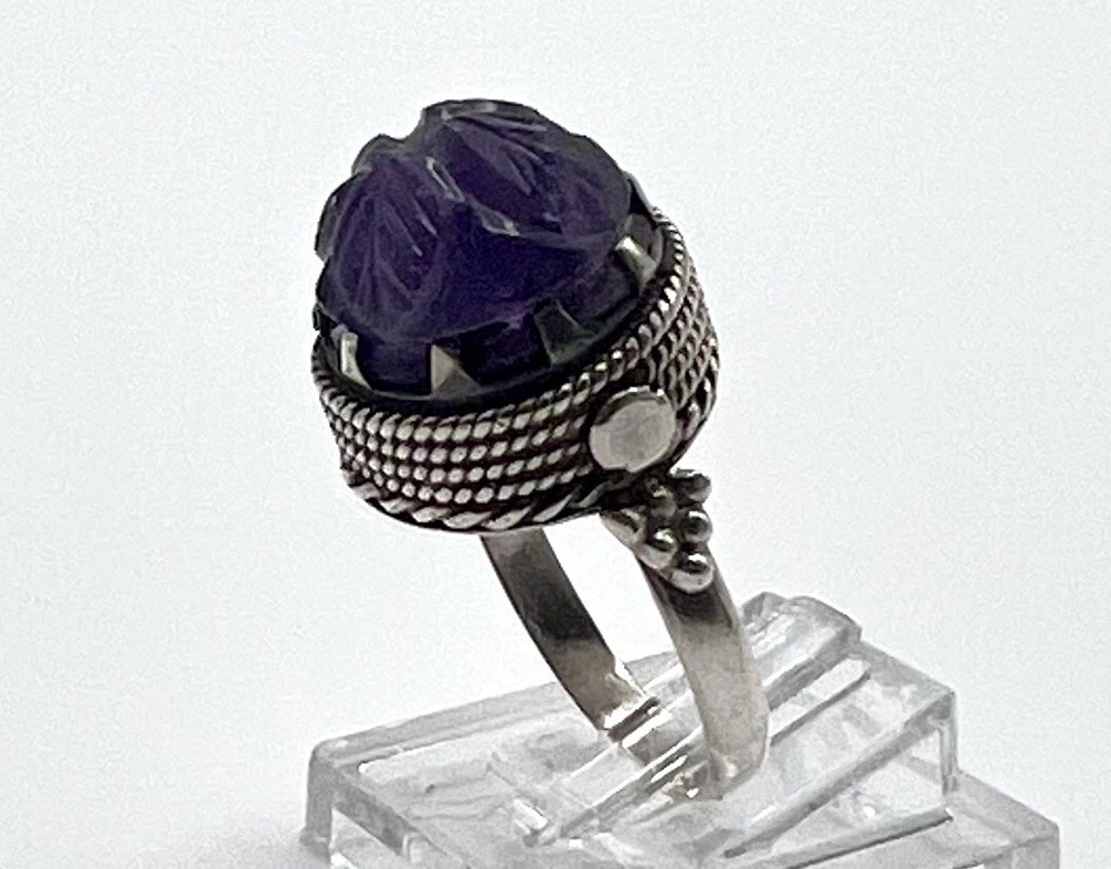 Vintage Dome Ring In Retro Fine Rings for sale | eBay