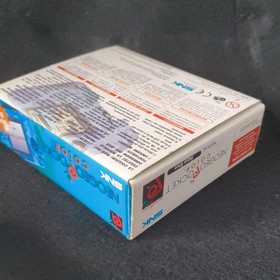 Used, SNK NEOGEO POCKET Color Camouflage Blue Console Boxed NEO GEO set-h1012-