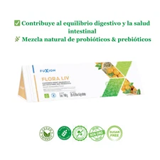 FuXion Flora Liv Suplemento Probiótico Prebiótico Para Salud Digestiva 28 Sticks