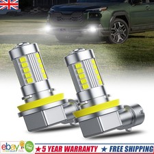 H11 H8 H16 LED Fog Light Kit 6500K Super Bright Lamp Bulbs 110W Fanless AUXITO
