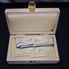 Der Wal aus Stahl Soligen Rostfrei Scrimshaw Style Multi tool Pocket Knife