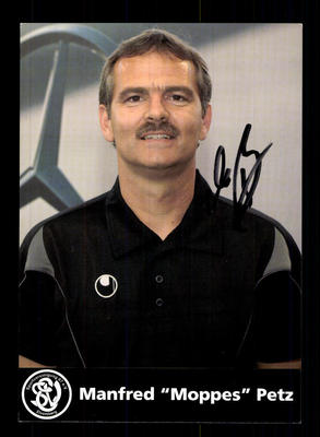 Manfred Petz autograph card SV Elversberg 2007-08 original signed + A 142872