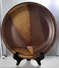 1 Vintage 1960s Iron Mountain Stoneware ROAN MOUNTAIN Dinner Plate 11"