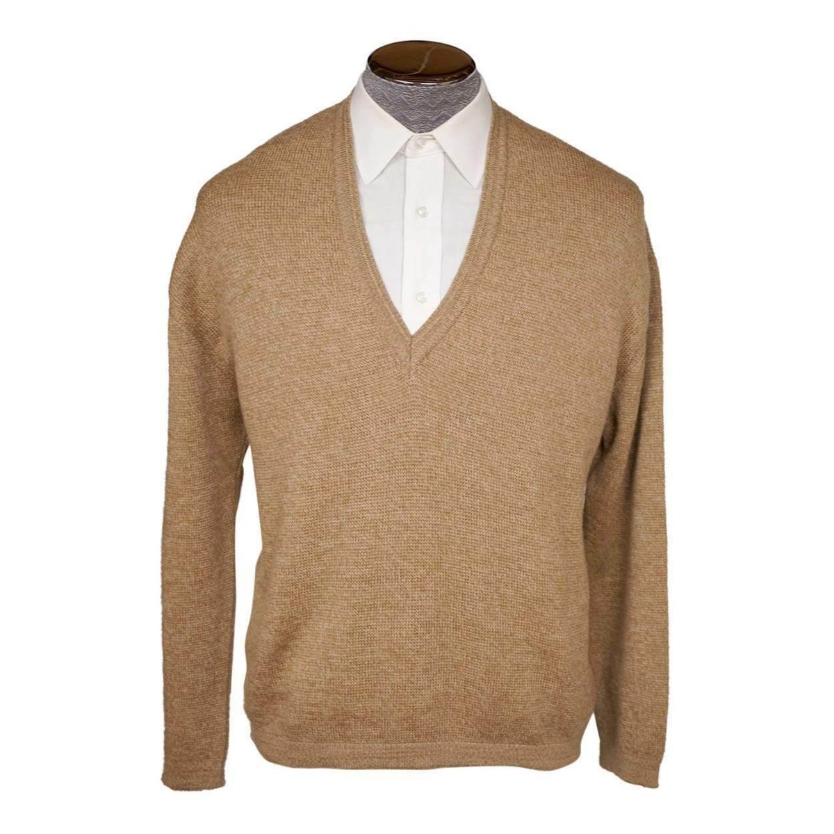 トップス 30s 40s Vintage Handmade Vneck Sweater 30s 40s Vintage Handmade Vneck Sweater