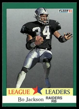 1991 Fleer Bo Jackson #416     LL