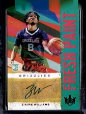 2021-22 Panini Court Kings #FP-ZWL Ziaire Williams Fresh Paint Ruby #/99