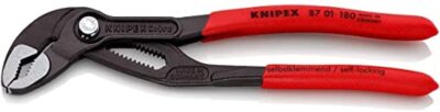 Knipex Cobra 7'' Pliers Adjustable Water Pump Plier 8701180 1-1/2 Jaw Capacty New
