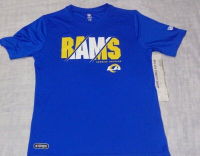 NFL Team  Apparel New Era Los Angeles Rams Combine Shirt Size Medium Adult  