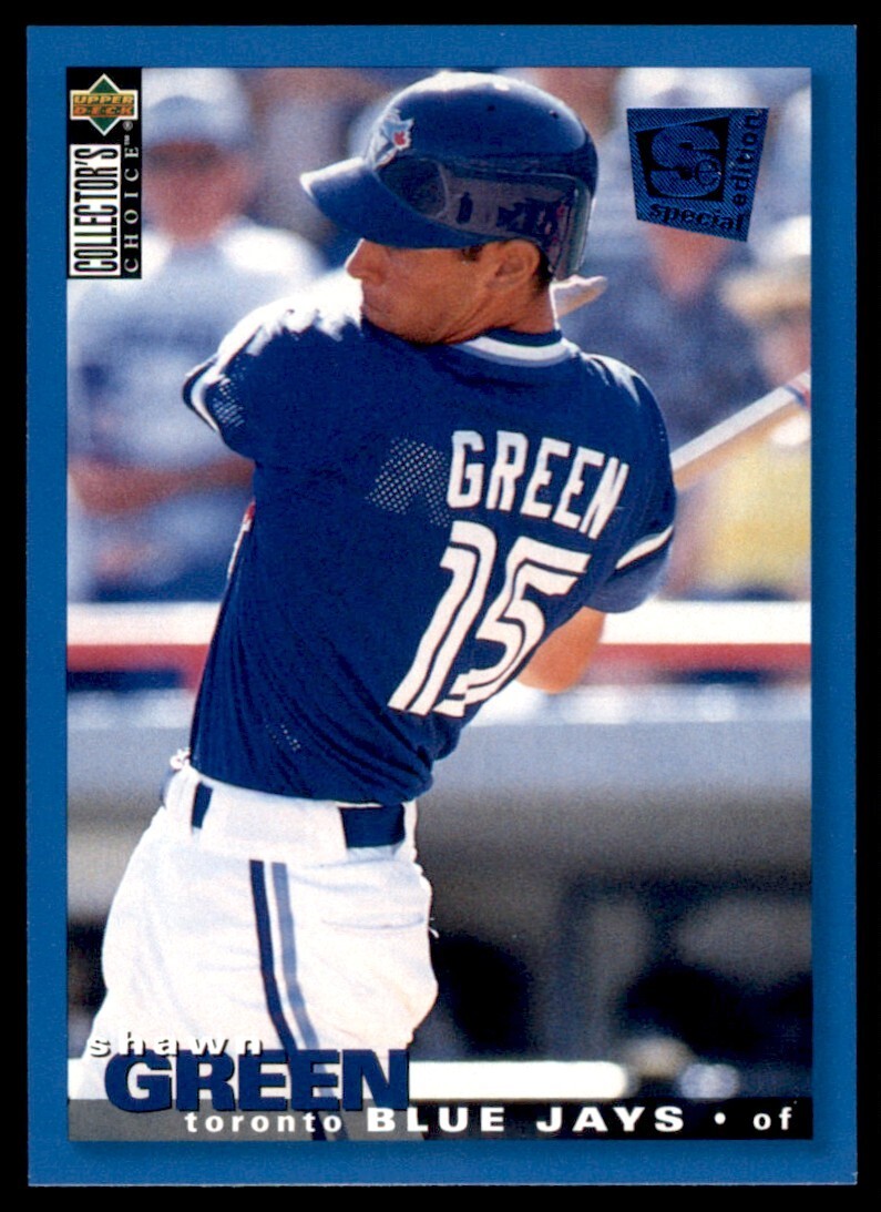 1995 Collector's Choice SE #58 Shawn Green Blue Jays