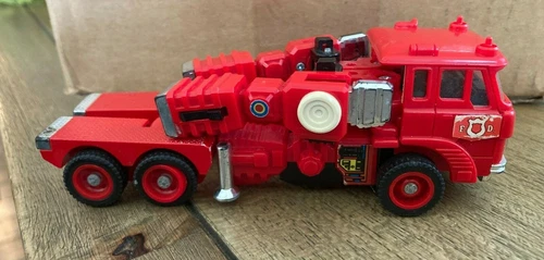 Hasbro 1985 transformer "Inferno" -- Fire truck only