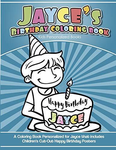 Jayce's Birthday Coloring Book Kids Personalize. Davis<| - Zdjęcie 1 z 1
