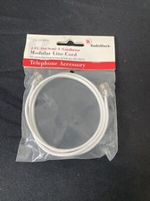 RadioShack  279-334 White  2ft 4 Conductor Modular Line Cord