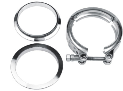 Hose Clamp Mating Flat Flanges Mild Steel High Performance Granatelli 308520-M