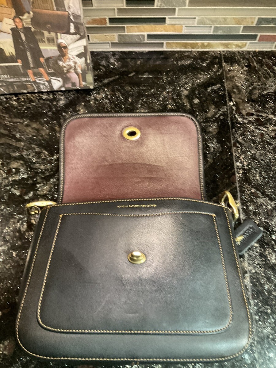 COACH 1941 Glovetanned Leather Rambler Crossbody shoulder Bag