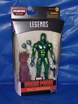 MARVEL LEGENDS VAULT GUARDSMAN FIGURE URSA MAJOR BUILD A FIGURE IRON MAN WAVE 