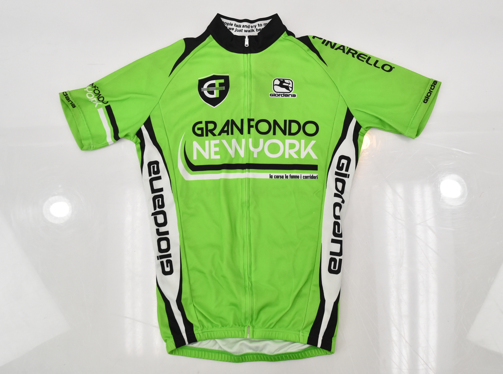 Giordana Men's XS Gran Fondo New York Short Sleeve Jersey Green eBay