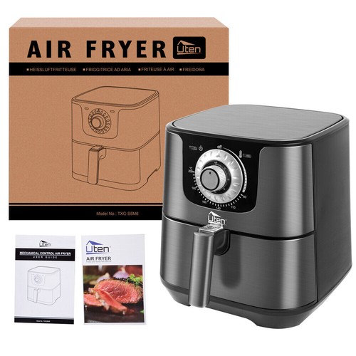 Uten 5.5L Air Fryer Oven 1700W Low Fat Healthy Cooker Kitchen Frying