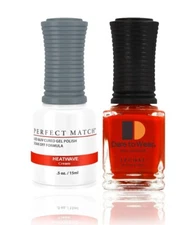 LeChat Perfect Match UV Gel + Nail Polish - PMS153 Heatwave