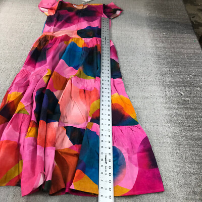 oliphant purple dress Oliphant Cinched Flirty Midi, Bahama Purple