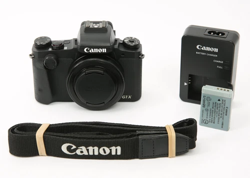 Canon PowerShot G1 X Mark III Compact Digital Camera 24.2MP, 3x Zoom - Black
