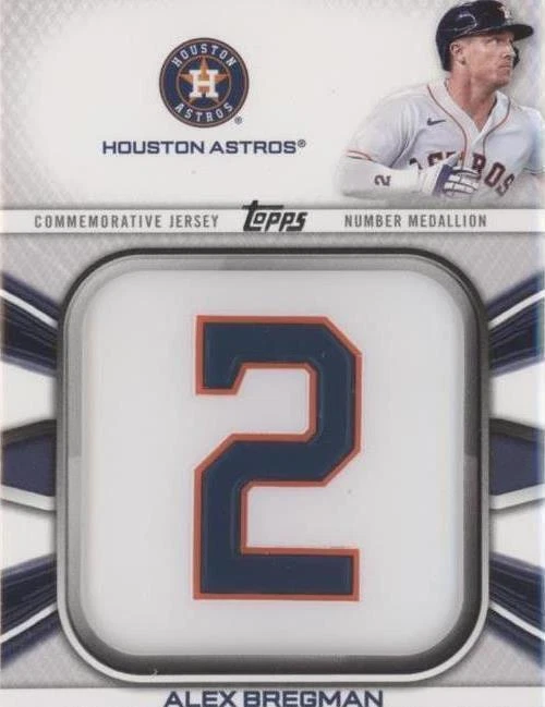 2022 Topps Series 1 - Alex Bregman #JNM-AB