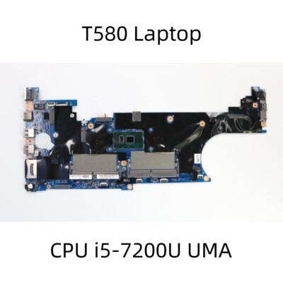 For Lenovo ThinkPad T580 Laptop Motherboard I5-7200U UMA 01YR248