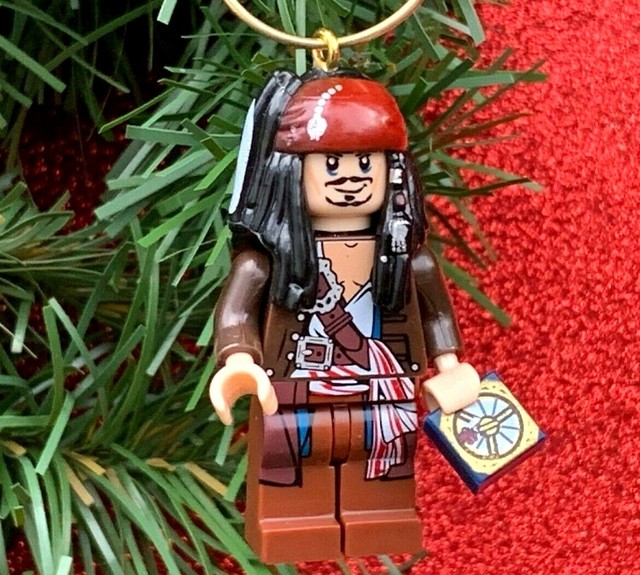 Pirates of the Caribbean Jack Sparrow Custom Lego Christmas Tree
