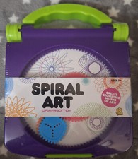 Spiral Art Create Fun Designs Drawing Toy New Ages  3  purple green NEW