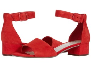 red block heels uk
