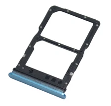 OEM HONOR X8a REPLACEMENT BLUE DUAL SIM CARD HOLDER TRAY