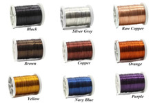 Copper Jewellery Wire 28 Gauge, Craft Wire Jewelry, Enameled Copper Select color