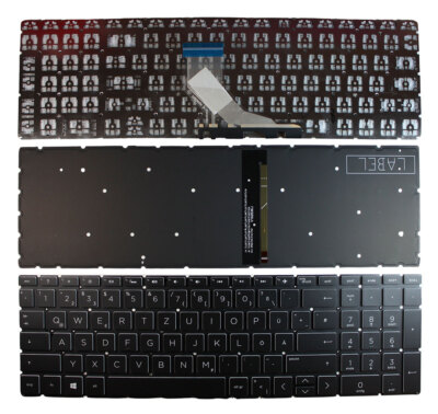 Deutsch Layout Tastatur für HP Home 15-da0645ng
