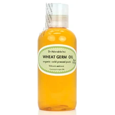 4 Oz UNREFINED Wheat Germ Oil Pure Organic Cold Pressed Best Fresh Multi Purpose