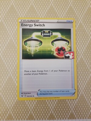 Energy Switch Pokemon Prize Pack Series 1 Promo Pokemon Card NM/LP Play  Stamp | eBay