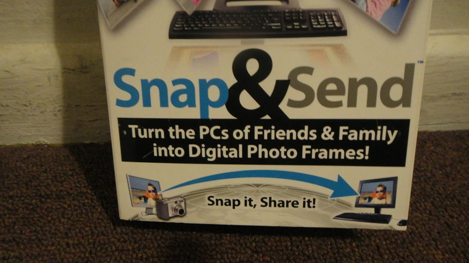 Snap & Send - Snap it, Share it! PC-CD for Windows XP/Vista - NEW, SEALED!! - Image 3 of 4