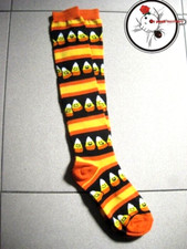 Happy Halloween Style Pumpkin Drops Smile Faces Orange Cotton Calf Cute Socks