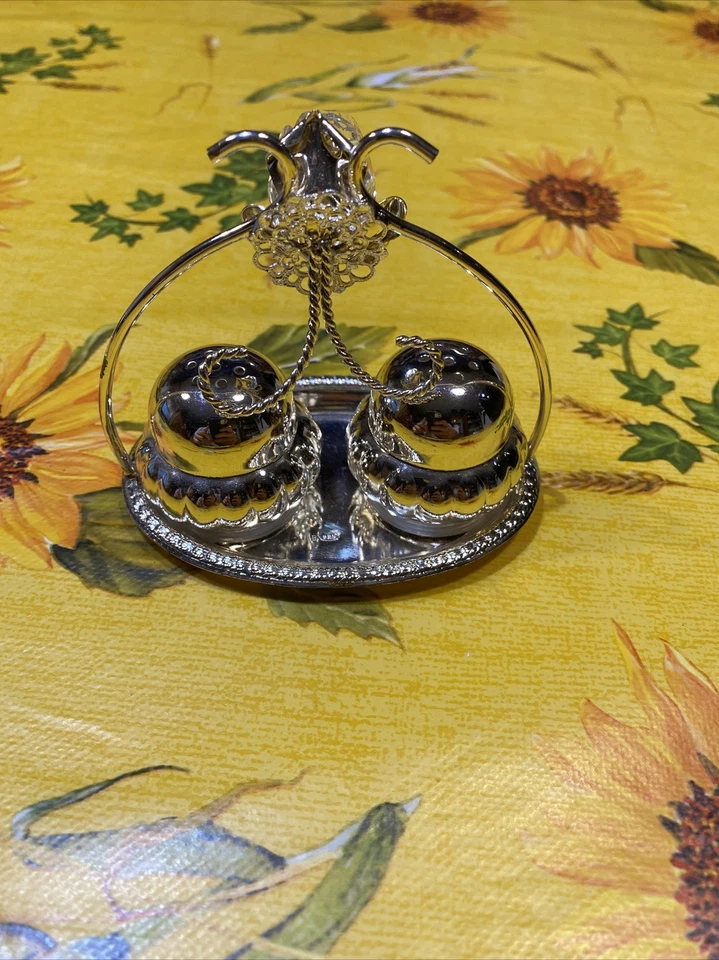 Contenitore Sale E Pepe In Argento 925 - Immagine 2 di 4