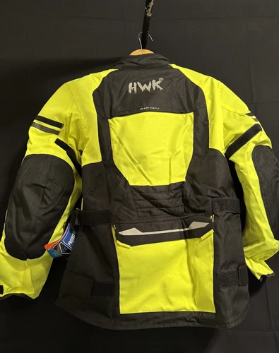 HWK Adventure/Touring Motorcycle Jacket Men, Medium, Waterproof, Heavy-Duty image 8