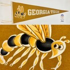 Vintage Georgia Tech Yellow Jacket University Pennant 11x29 — photo 1